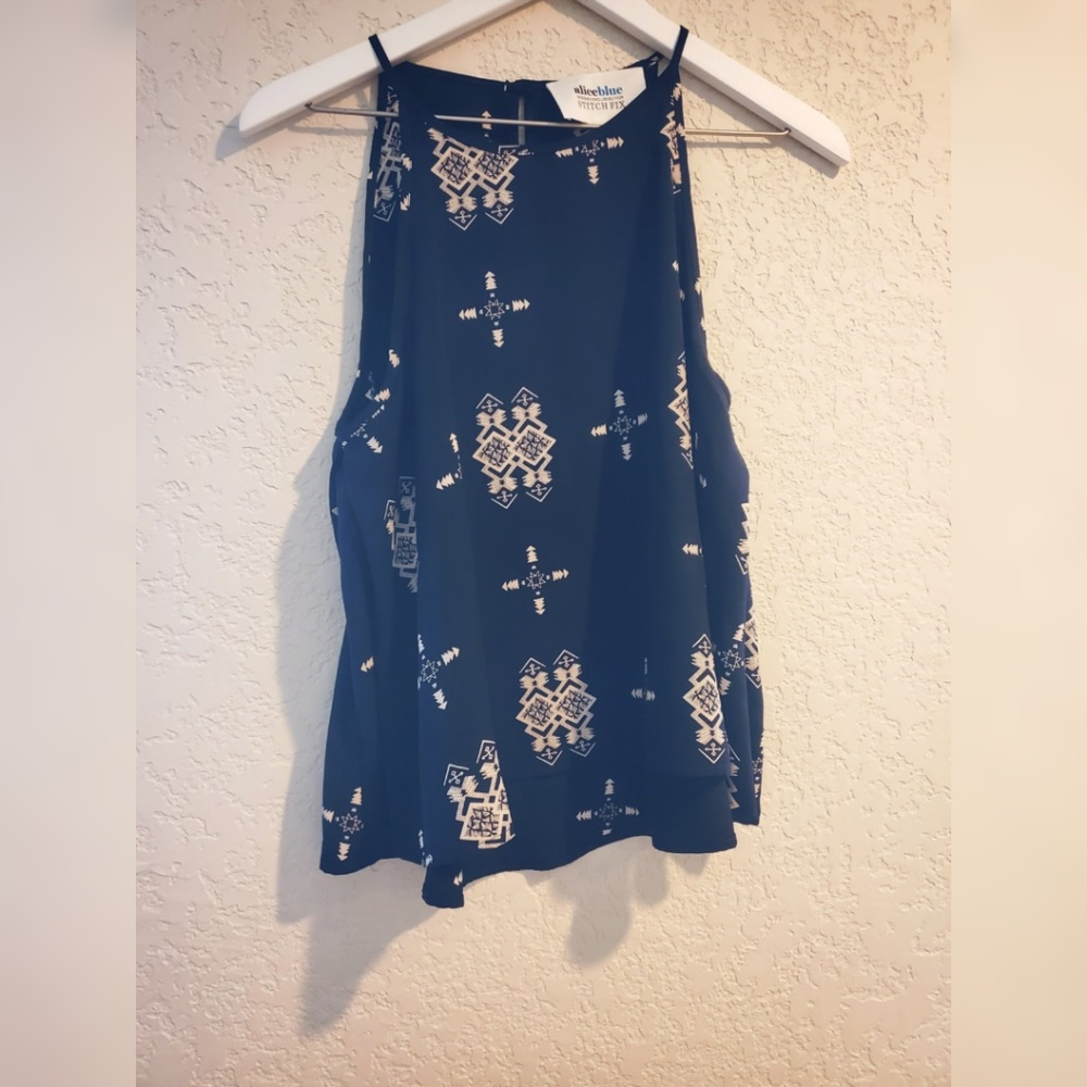 Alice Blue For Stitch Fix Blouse